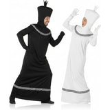 Schachfiguren Paarkostüm für Erwachsene