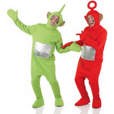 Dipsy und Po Teletubbies Paarkostüm für Erwachsene