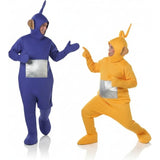Tinky Winky und Laa-Laa Teletubbies Paarkostüm für Erwachsene