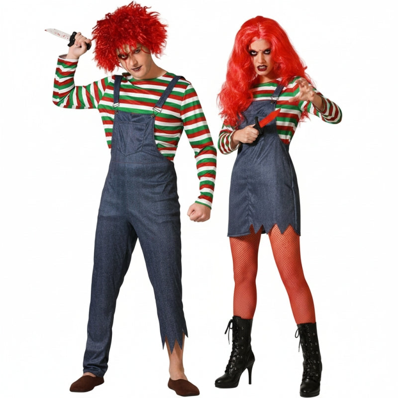 Chucky Child's Play Paarkostüm für Erwachsene