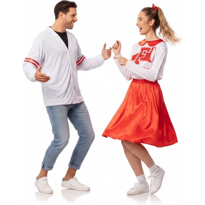 Film Grease Paarkostüm für Erwachsene