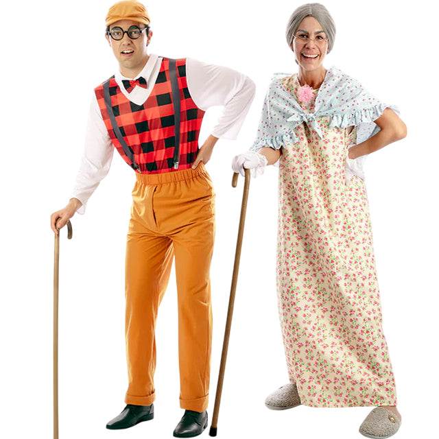 Ancianitos para disfrazarte en pareja