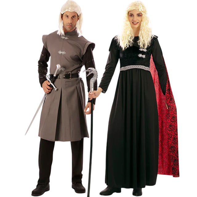Caballero y Dama Targaryen para disfrazarte en pareja