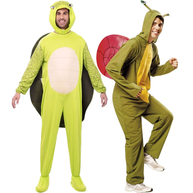 Pareja de Tortuga y Caracol