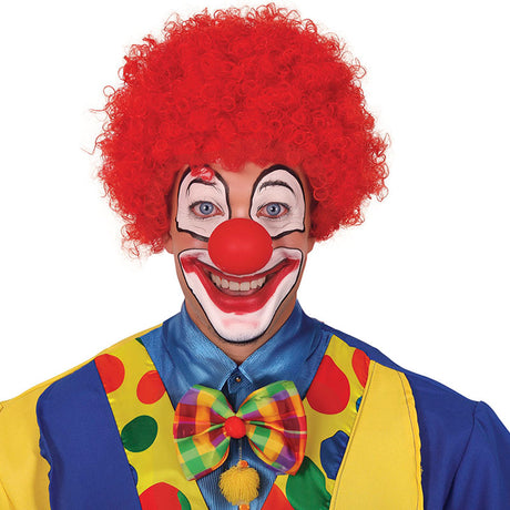 Peluca de Payaso roja