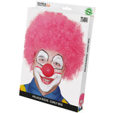Peluca de Payaso rosa packaging