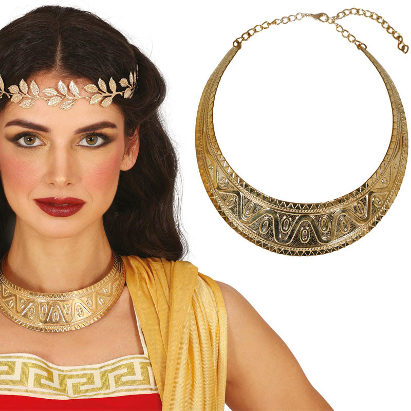 Collar de Egipcia metálico