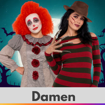 Gruselige Frauenkostüme zu Halloween