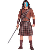 Disfraz de Braveheart para hombre Bis
