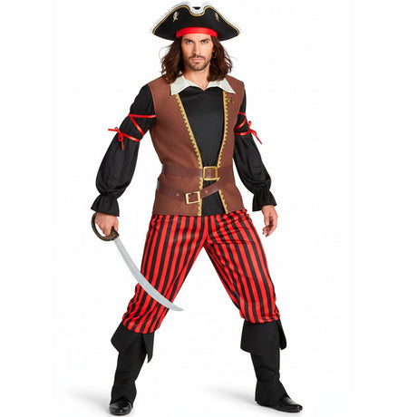 Disfraz de Capitán Pirata para hombre Bis