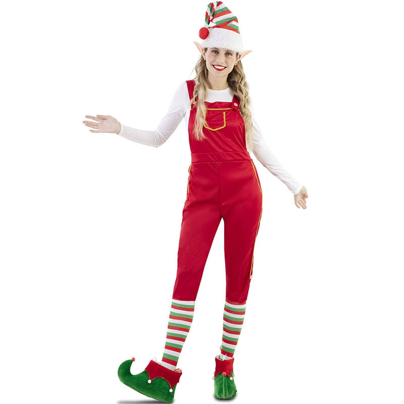 Langer Weihnachtsmannhut Für Erwachsene & Kinder – Extra Lange Elfenmütze Aus Plüsch Für Party & Cosplay (155 Cm)