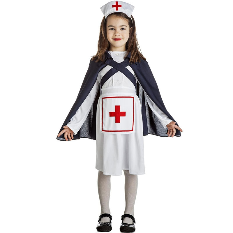 Süßes Kimokawaii-Kostüm Für Mädchen (3–4 Jahre) – Komplett Mit Schürze & Tuch