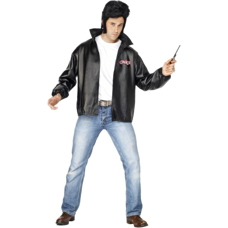 Amscan Grease Kostüm Für Jungen – T-Birds Jacke, Größe 128 Cm (6-8 Jahre) – Mottoparty Outfit