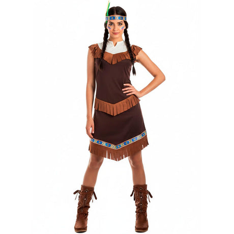 Disfraz de India Cherokee para mujer Bis