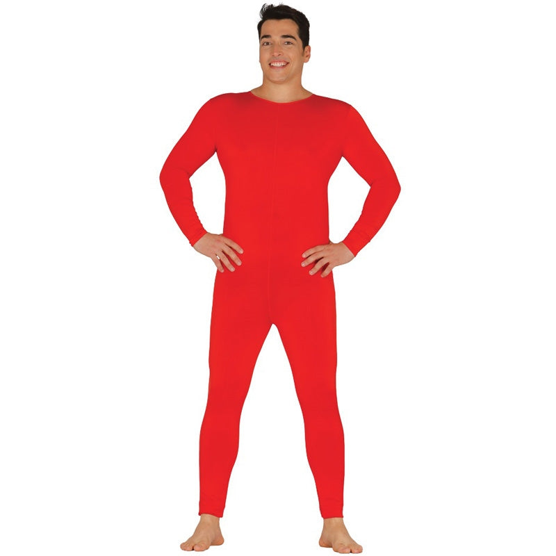 Rotes Kinder-Kostüm-Trikot – Elastischer Overall, Super Für Pyjama Mask Oder Superhelden