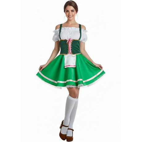 Disfraz de Tirolesa Verde Bis
