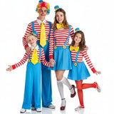 Gruppe von Clowns Hosenträger