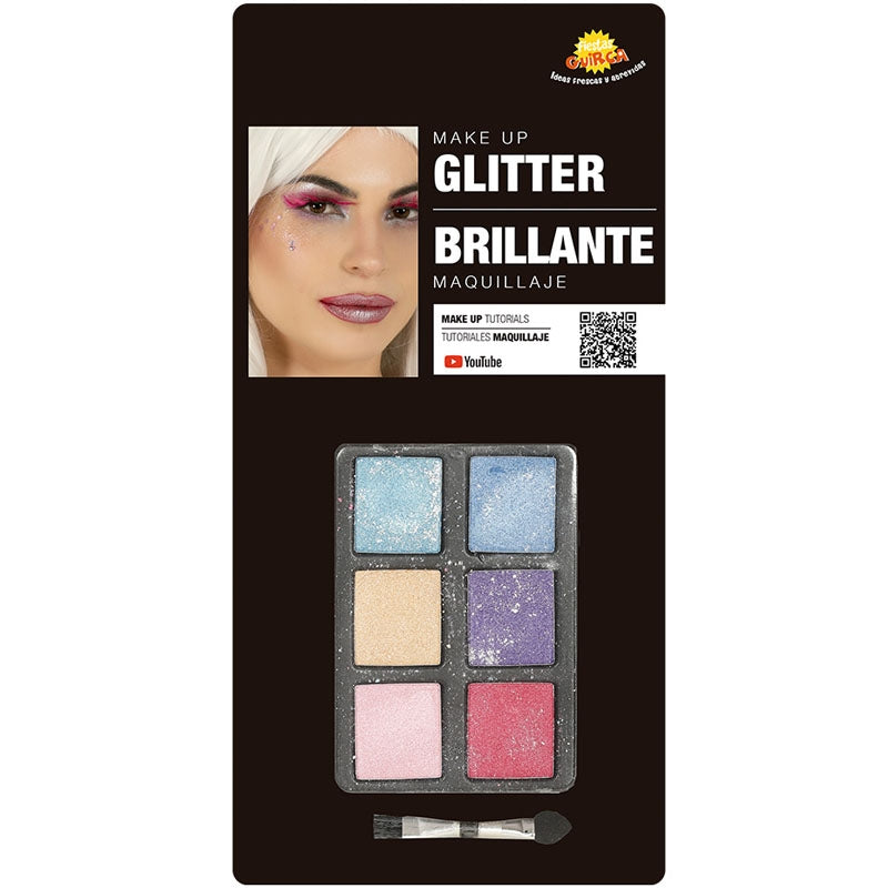 Glitzer Lidschatten Schminkset