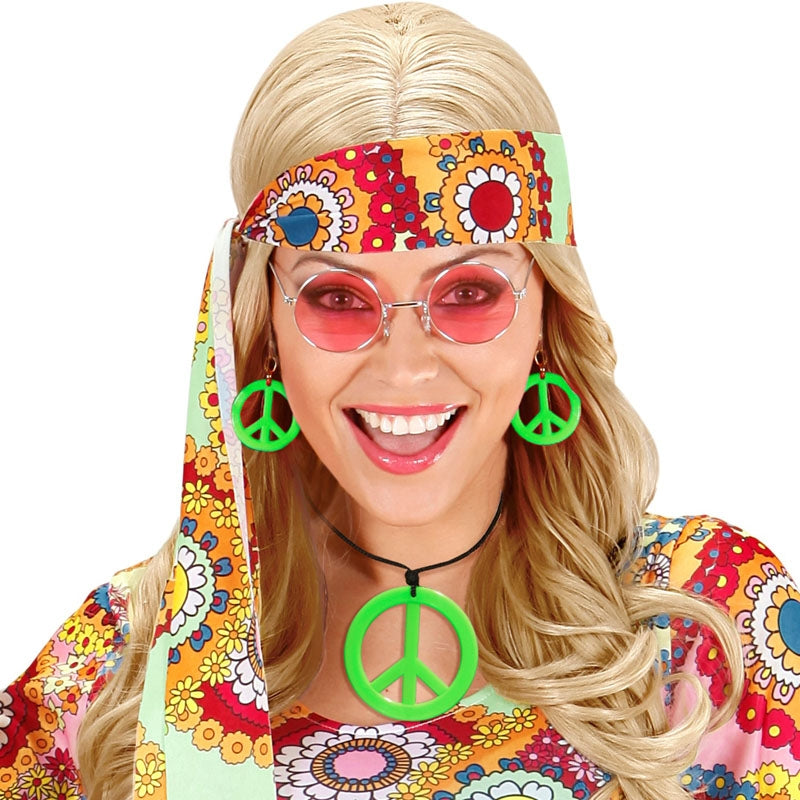 Hippie-Blumenkranz Von DEGUISE TOI – Bunter Blumen-Haarschmuck Für Erwachsene, Perfekt Für Festival & Kostümpartys