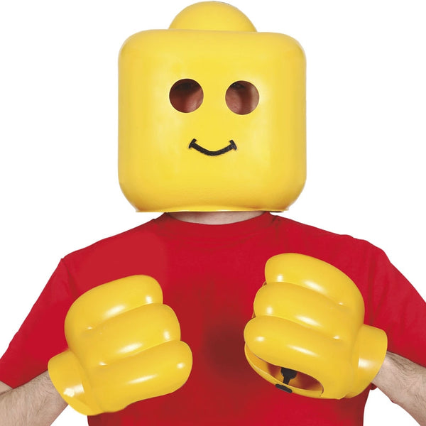 lego handschuhe größentabelle Lego-Maske und Hände