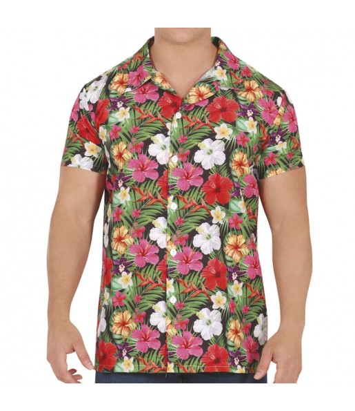Hawaiihemd mit Blumenmuster
