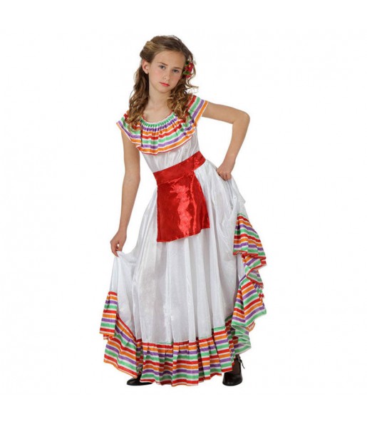 Mexikanerin mit Schürze Mädchenverkleidung, die sie am meisten mögen