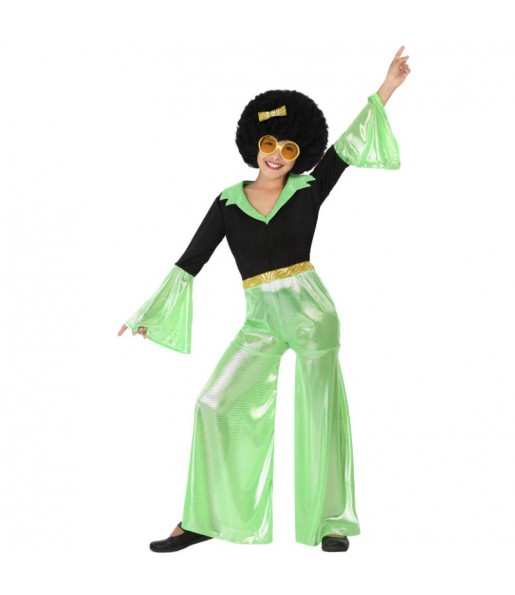 Grünes Disco Mädchenverkleidung, die sie am meisten mögen