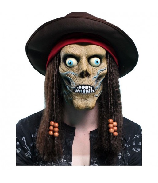 Piraten-Totenkopf Maske