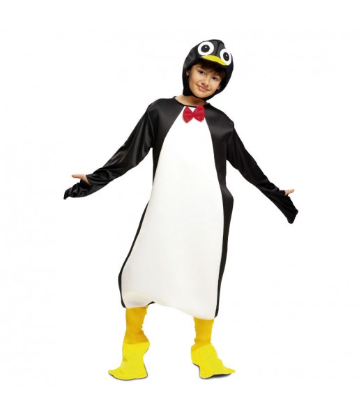 Unisex Pinguin Kostüm für Jungen
