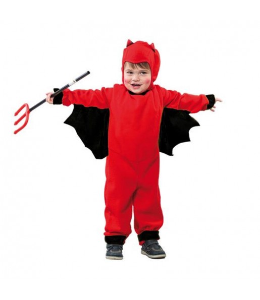 Roter Teufel Kinderverkleidung für eine Halloween-Party