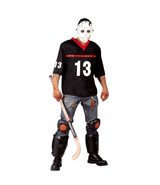 Verkleidung Jason Voorhees - Freitag der 13 Erwachsene für einen Halloween-Abend
