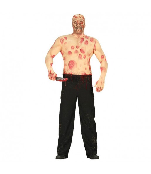 Verkleidung Freddy Krueger Erwachsene für einen Halloween-Abend