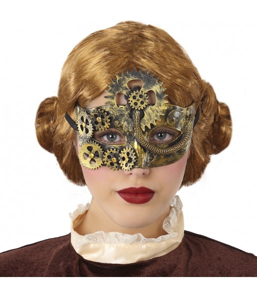 Viktorianische Steampunk-Maske