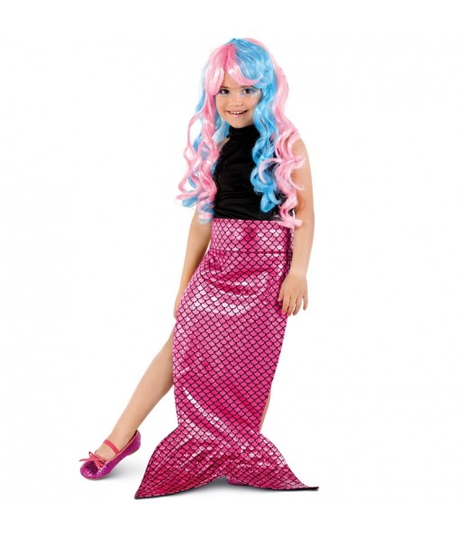 Rosa Meerjungfrau Schwanz für Mädchen