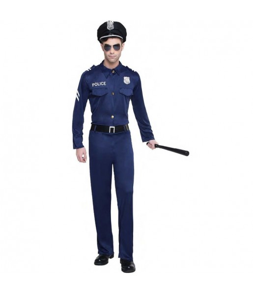 Polizist Erwachseneverkleidung für einen Faschingsabend