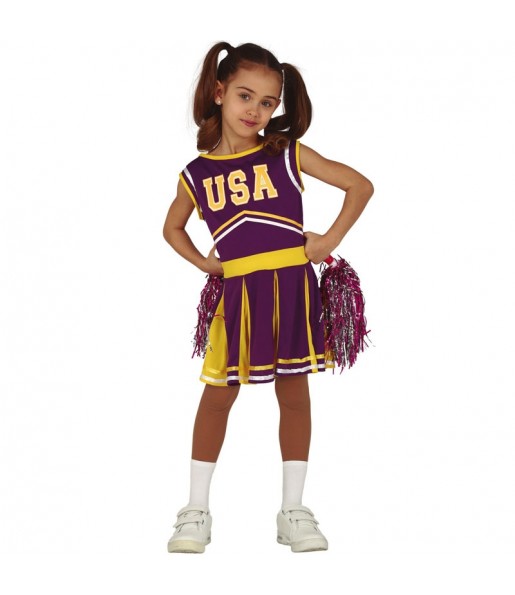 USA Cheerleader Mädchenverkleidung, die sie am meisten mögen