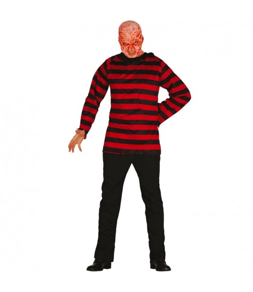 Verkleidung Mörder Freddy Erwachsene für einen Halloween-Abend