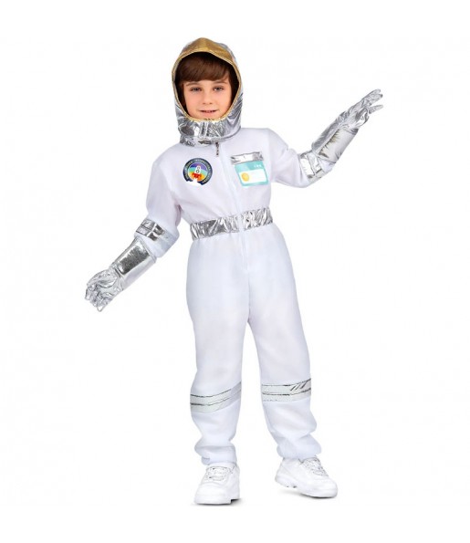 Astronaut mit Zubehör Kostüm für Jungen