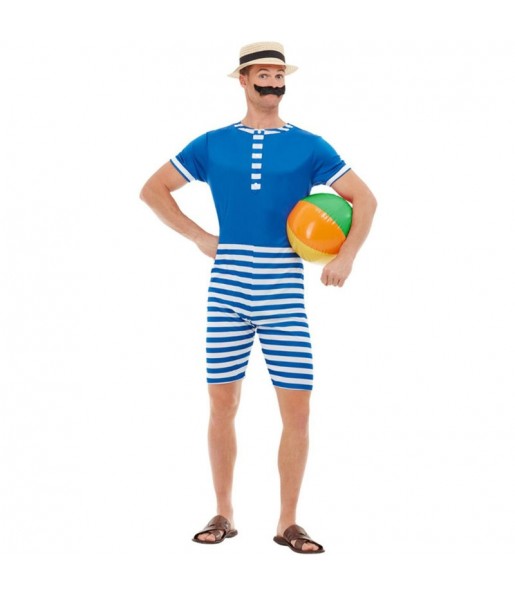 20er Jahre Badeanzug Kostüm für Männer