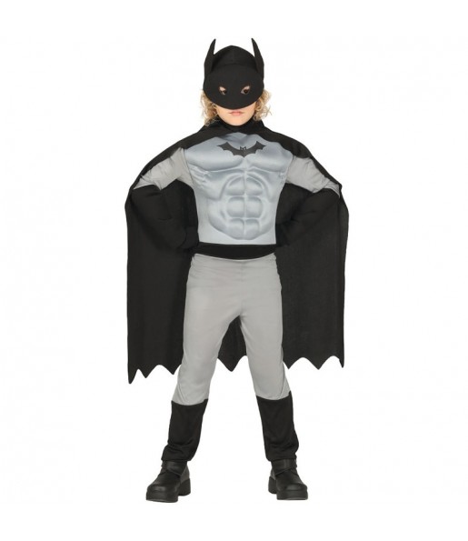 Muskulöser Fledermaus-Superheld Kinderverkleidung, die sie am meisten mögen