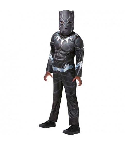 Black Panther Deluxe Kostüm für Kinder