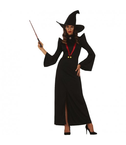 Hexe Minerva McGonagall Kostüm Frau für Halloween Nacht