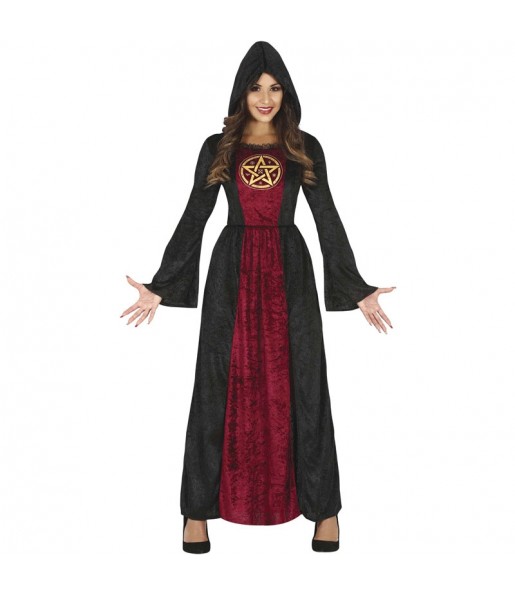 Satanische Hexe Kostüm für Damen