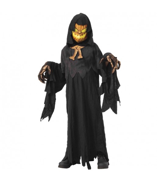 Besessen Kürbis Kinderverkleidung für eine Halloween-Party