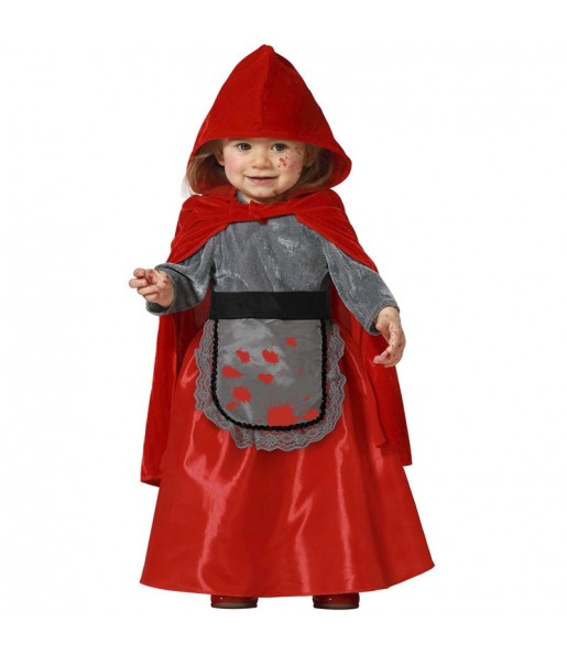 Blutiges Rotkäppchen Kostüm für Babys