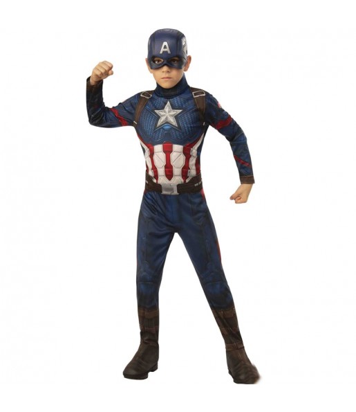 Captain America Marvel Kostüm für Kinder