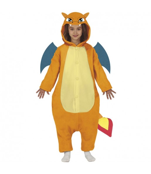 Glumanda Pokémon Kostüm für Jungen