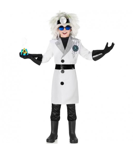 Verrückter Wissenschaftler Kostüm für Jungen