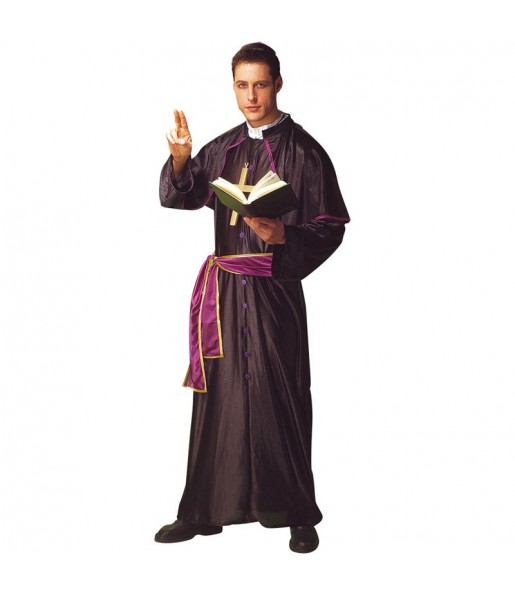 Monsignore Priester Kostüm für Herren