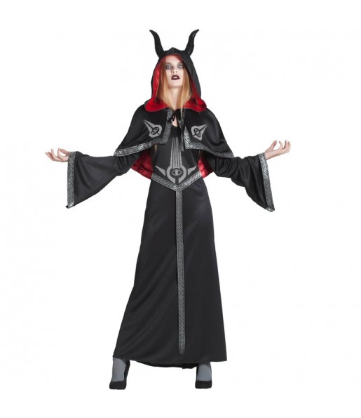 Sektiererischer Dämon Kostüm Frau für Halloween Nacht